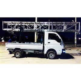 Vehicle Mounted Aluminum Tiltable Tower Ladder, Size: 40FEET