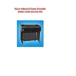 Victor Industrial Paper Shredder Model Victor Setmax 400