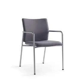 Visitor Chair Black, Recommended Load: 125 kg
