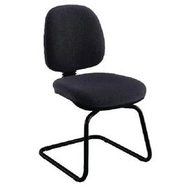 Visitor Chair For Office Black, Chair Type: Visitor
