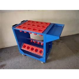 Vmc Tool Trolley - Color: Blue & Red