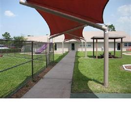 Walkway Fabric Tensile Structures