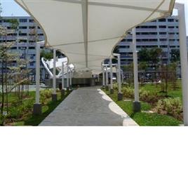 Walkway Fabrication Structure