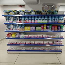 Wall Mount Display Rack, Usage/Application: Supermarket