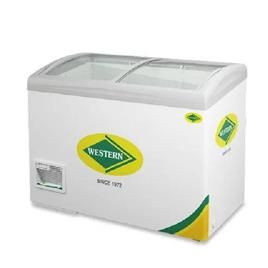 Whf325gcl 316 Liters Curved Glass Top Deep Freezer In Malkajgiri Nirvaan Enterprises