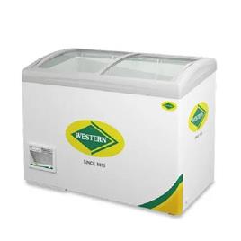 Whf425Gcl 402 Litres Curved Glass Top Deep Freezer In Malkajgiri Nirvaan Enterprises