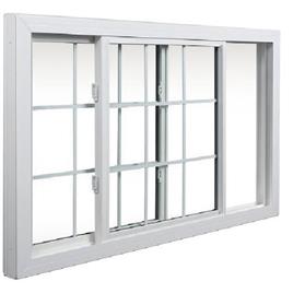 White Aluminium Sliding Window