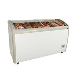 White Electric Haier Glass Top Deep Freezer, No. of Baskets/ Shelves: two