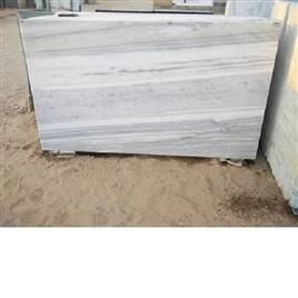 White Makrana Dungri Marble Slab