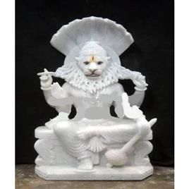 White Marble God Narshima Murti