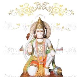 White Marble Hanuman Ji