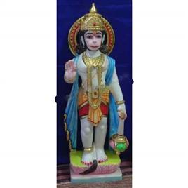White Marble Hanuman Ji Statues