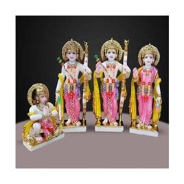 White Marble Ram Darbar Moortis