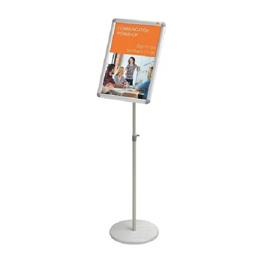 White Poster Display Stand In Delhi Divya Display System, Installation Type: All