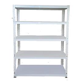 White Racks Boltless Rack With 5 Levels Of Steel Board, Product Model: white racks Boltless Rack with 5 Levels of Steel Board