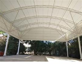 White Tensile Structure 2, Surface Treatment: Embossed