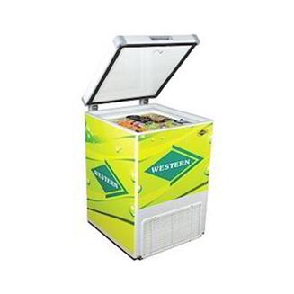 White Top Open Door Western Deep Freezer, Capacity Cooling (Ltrs): 100 L