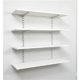 White Wall Mounted Rack, Frame Type: SS