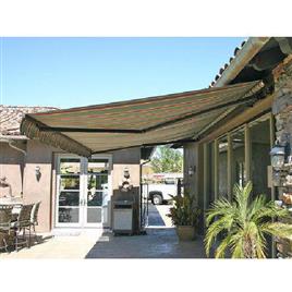 Window Retractable Awnings, Outer Fabric Material: Polyester