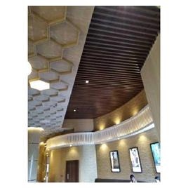 Wooden Baffle Ceiling, Thickness: 0.5 mm