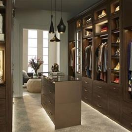 Wooden Closet In Delhi Wudley Modulars Private Limited, Color: Brown