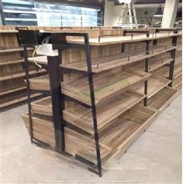 Wooden Showroom Rack, Design Type: Customized