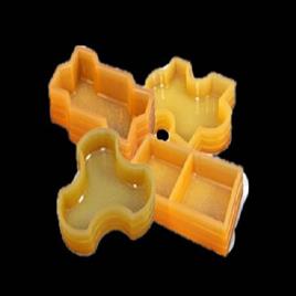 Yellow Pvc Rubberized Paver Block Mould, Color: yellow