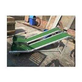 Z Type Inclined Belt Conveyor, Material: Mild Steel