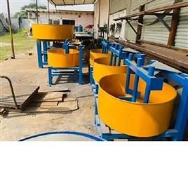 Zig Zag Concrete Paver Tile Machine, Material: Concrete