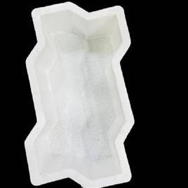 Zig Zag Plastic Paver Mould 80 Mm